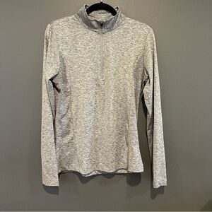Prince Heather Gray Quarter-Zip Pullover